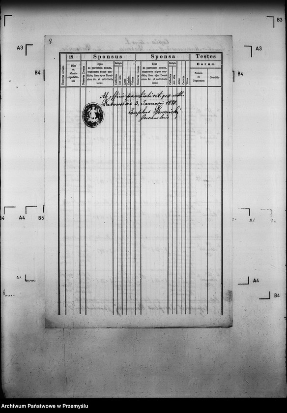 Obraz 12 z jednostki "[Kopie ksiąg metrykalnych parafii Łabowa z filiami Kotów, Łabowiec, Uhryń Niżny (dekanat Muszyna)]"