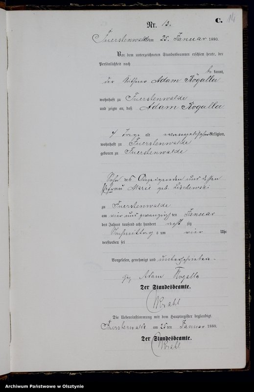 image.from.unit.number "Sterbe-Neben-Register Nr 1 - 175"
