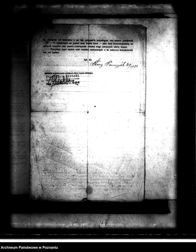 Obraz 9 z jednostki "Przewłaszczenie działek z parcelacji majątku Stary Tomyśl powiatu nowotomyskiego"