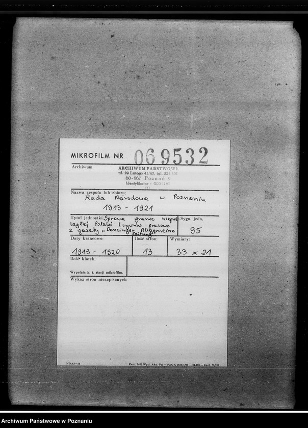 Obraz 2 z jednostki "Sprawa granic niepodległej Polski [wycinki prasowe z gazety "Danziger Allgemeine Zeitung"]"