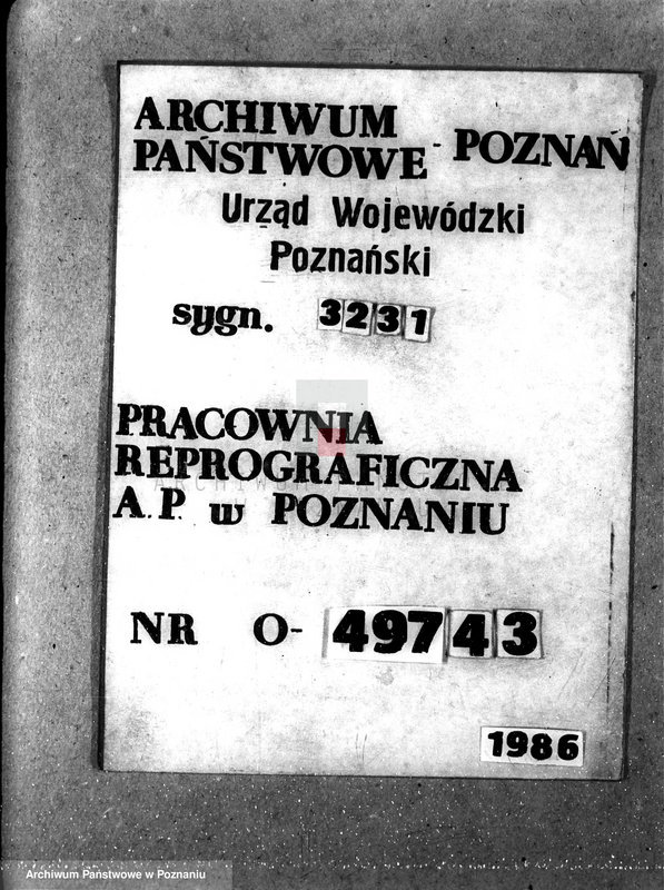 Obraz 1 z jednostki "Nadzór nad gospodarką w lasach majętności Przysieka powiecie gnieźnieńskim"