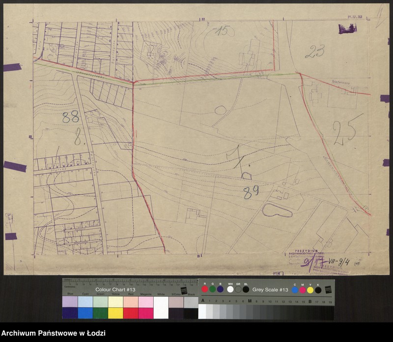 image.from.unit.number "Plan m. Łodzi 1:2000 z oznaczeniem podziału miasta na Obwody Komitetów Blokowych. Sekcja NO23"