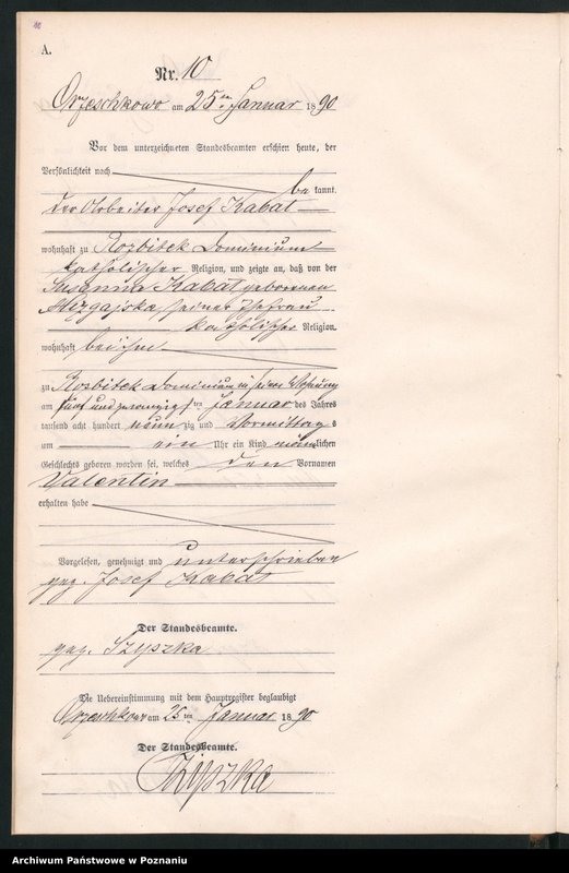 Obraz 7 z jednostki "Księga urodzeń"