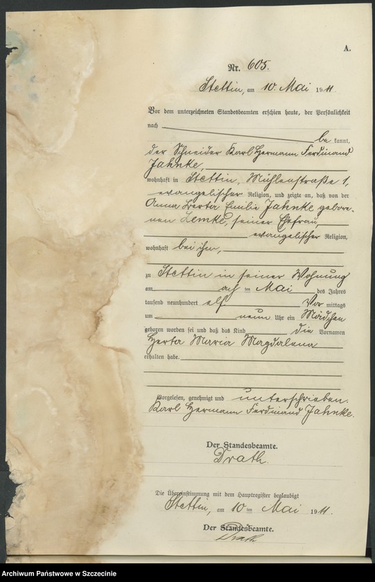 image.from.unit.number "Geburtsregister"