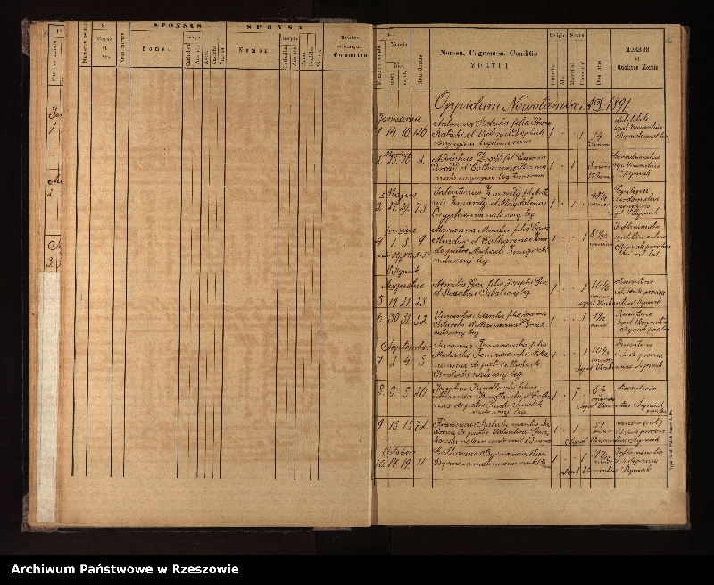 image.from.unit.number "Księga urodzeń, małżeństw i zgonów dla miejscowości Nowotaniec, Nadolany, Nagórzany, Pielnia, Wola Sękowa, Wola Jaworowa, Puławy"