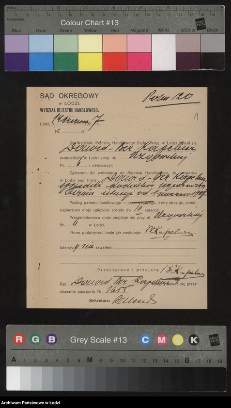 Obraz 3 z jednostki "Dawid – Ber Kapelusz- sprzedaż dodatków zegarmistrzowskich"