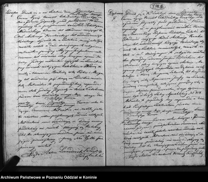 Obraz 16 z jednostki "Duplikat urodzonych, zaślubionych, zmarłych"