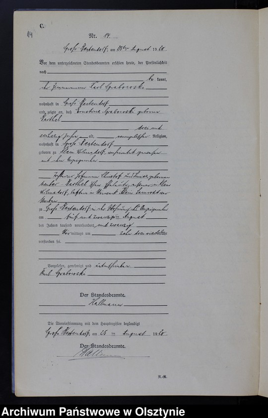 image.from.unit.number "Sterbe-Neben-Register Nr 1 - 17"