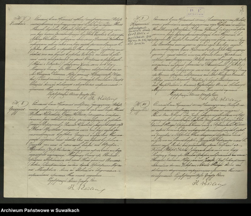 Obraz 5 z jednostki "Duplikat aktów stanu cywilnego rodzonych, zaślubionych i zmarłych z 1914 roku w parafii Krasnopol"