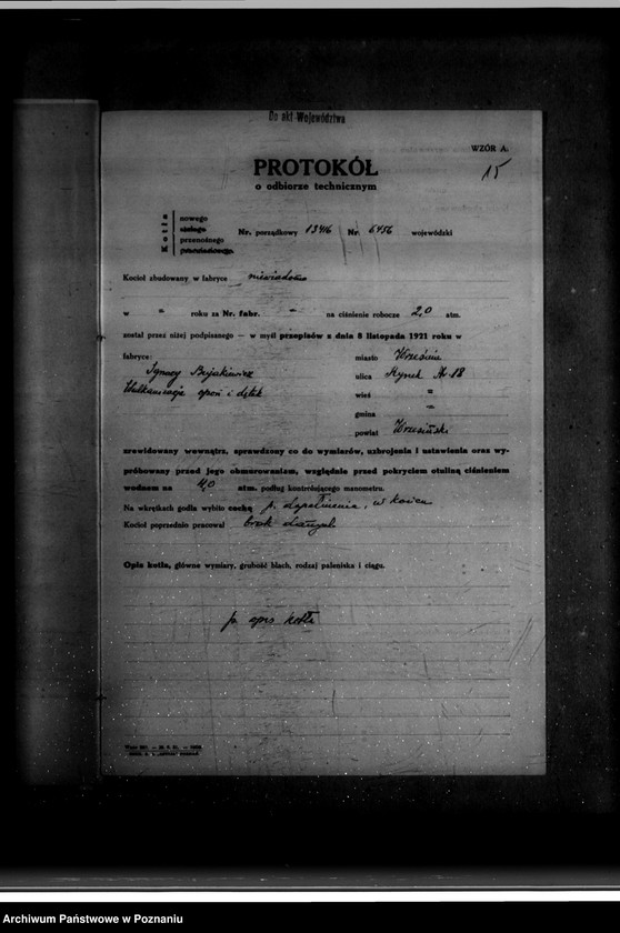 Obraz 19 z jednostki "Wulkanizacja opon i dętek we Wrześni własność I. Bujakiewicz  nr woj. 6456"