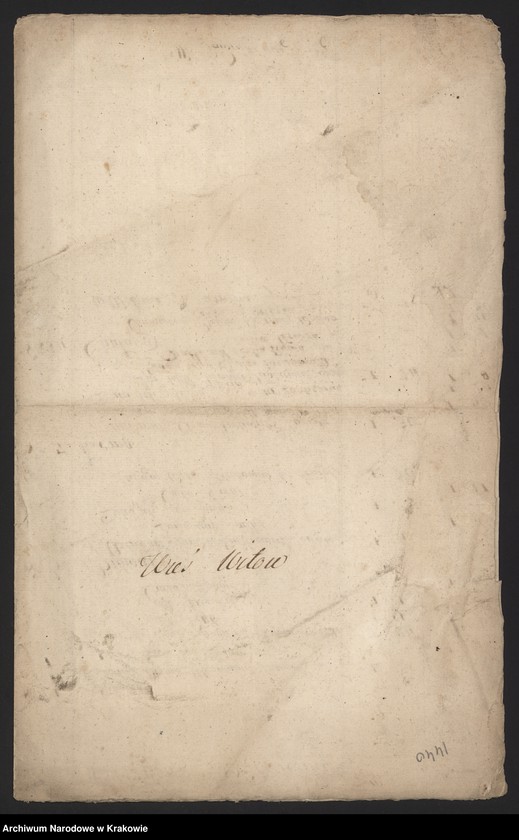 Obraz 6 z kolekcji "Wydane drukiem. Edycje źródłowe materiałów archiwalnych z zasobu ANK. cz. 3; Spisy ludności województwa krakowskiego z lat 1790-1792. Spis ludności żydowskiej województwa krakowskiego111"