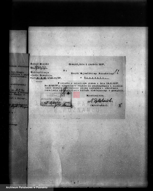 Obraz 16 z jednostki "Zakład elektryczny przetwórczo - rozdzielczy w Czempiniu"