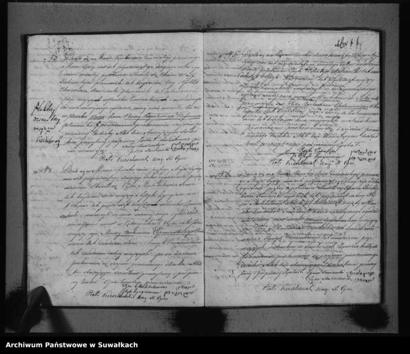 image.from.unit.number "Duplikat Akt Urodzonych, Zaślubionych i Umarłych Urzędnika Stanu Cywilnego Wyznania Moyżeszowego Okręgu Puńsk za r. 1852"