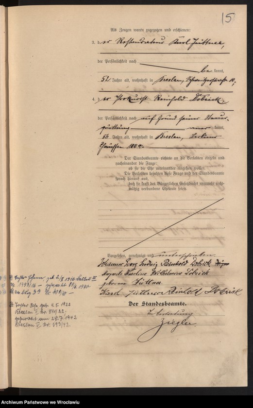 image.from.unit.number "Heiraths-Haupt-Register Breslau I 1910 Band 6"