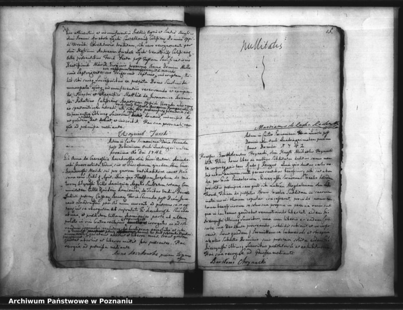 Obraz 18 z jednostki "Inscriptiones, resignationes [protocollon]"