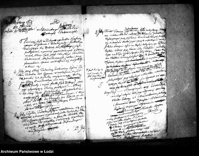 Obraz 10 z jednostki "Korespondencja w przedmiocie ustawy o podatku konsumpcyjnym od tabaki i tytoniu"