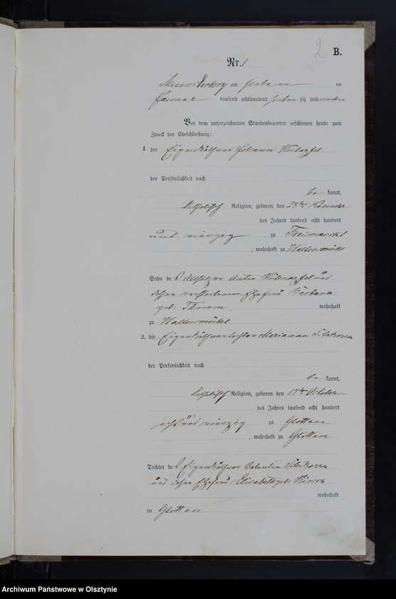 image.from.unit.number "Heiraths-Neben-Register Nr 1 - 13"