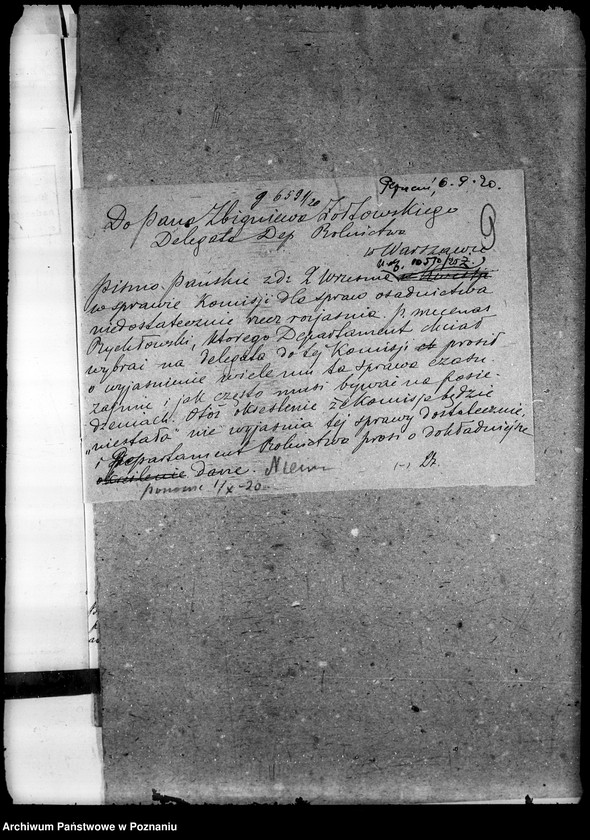 image.from.unit.number "Sprawy agrarnej reformy Urząd Osadniczy Komisja dla Osadnictwa"