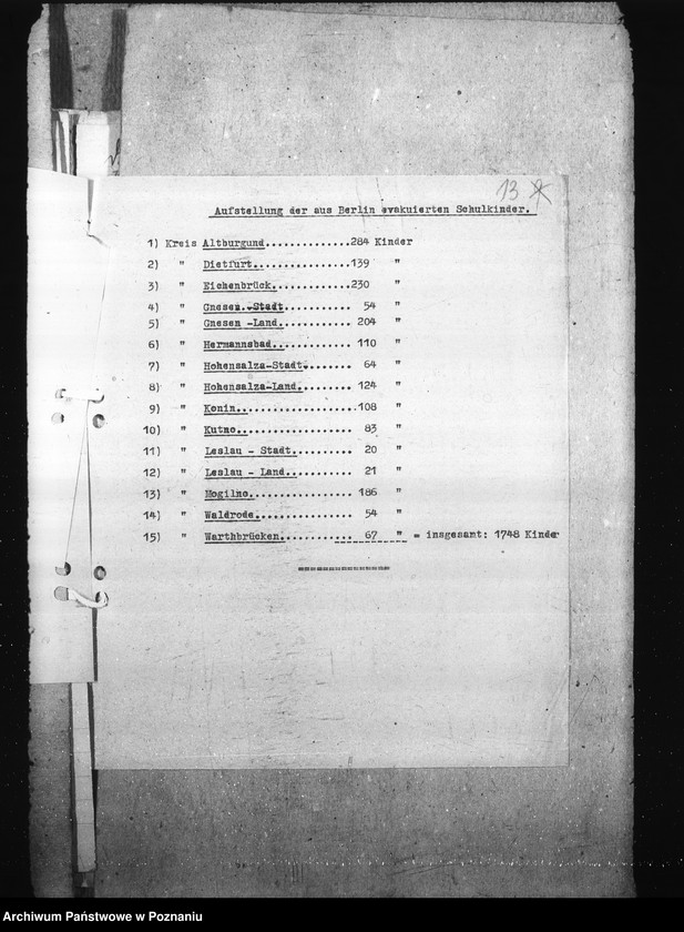 Obraz 17 z jednostki "Dzieci szkolne ewakuowane z Berlina."