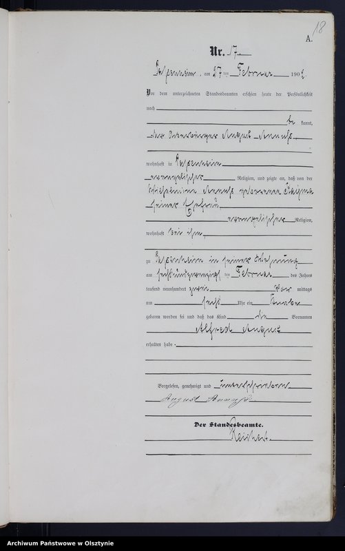 image.from.unit.number "Geburts-Haupt-Register Nr 1 - 76"