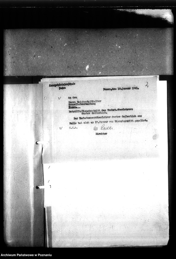 Obraz 6 z jednostki "[Akta personalne nauczyciela Gustawa Sieberlicha]."