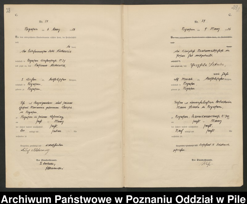 Obraz 17 z jednostki "Księga zgonów"