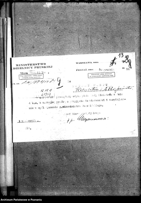 Obraz 17 z jednostki "Sprawy szczegółowo-administracyjne Aprowizacja Kresy Wschodnie"