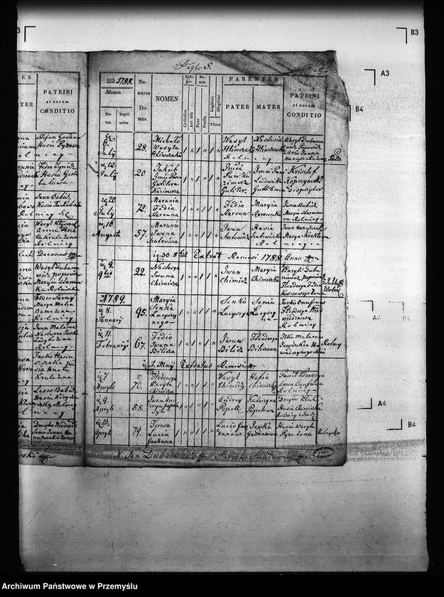 Obraz 10 z jednostki "[Kopie ksiąg metrykalnych parafii Szandrowiec (dekanat Turka)]"