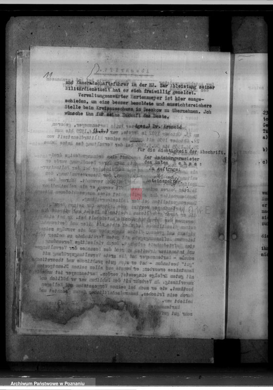 Obraz 15 z jednostki "Bewerbungen um Amtskommissarstellen"