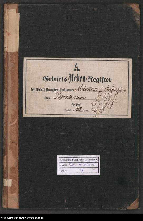 Obraz 2 z jednostki "Księga urodzeń"