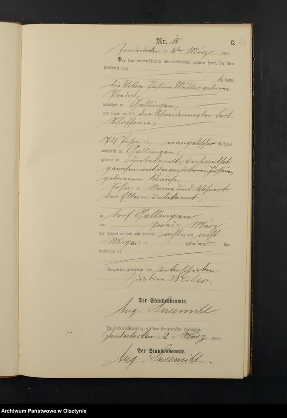 image.from.unit.number "Sterbe-Neben-Register Nr 1 - 85"