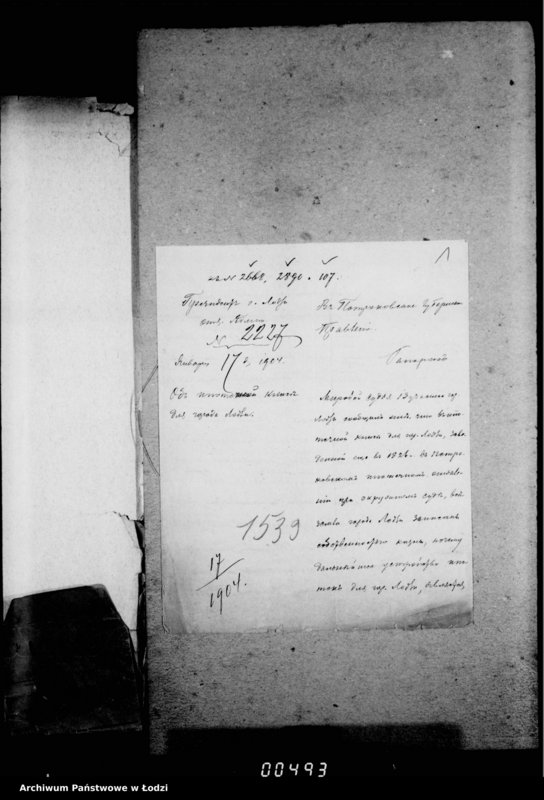 Obraz 5 z jednostki "Po voprosu o zakrytiu ipotečnoj knigi zavedennoj v 1826 g. na gor. Lodz po kotoroj vse zemli na gor. Lodz zapisany sobstvennostju kazny"