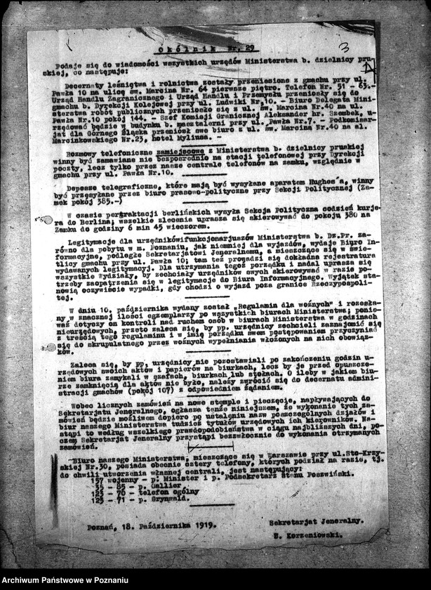 Obraz 8 z jednostki "Naczelna Rada Ludowa w Poznaniu Okólniki dla Przemysły Rolnego"