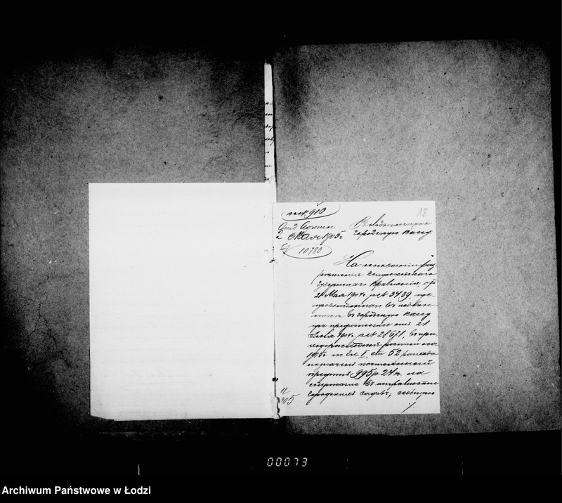 Obraz 16 z jednostki "O raschodach iz kredita 1905 g. na soderžanije v ispravnosti gorodskich sadov"