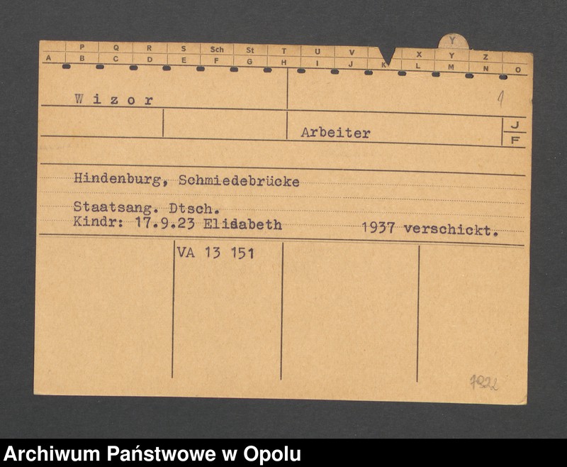 Obraz 3 z jednostki "[Wizor, Hindenburg]"