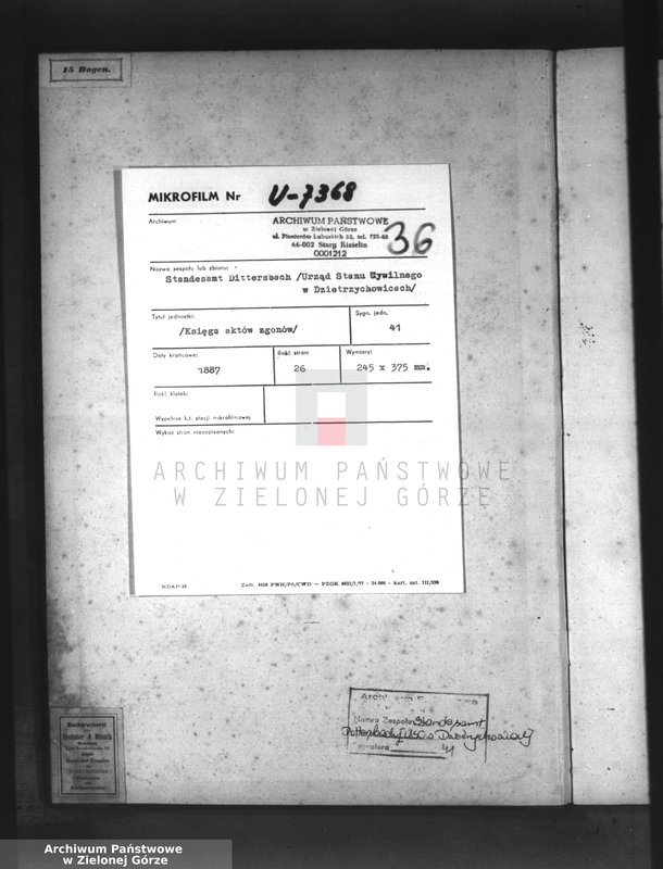 Obraz 3 z jednostki "[Księga aktów zgonów]"