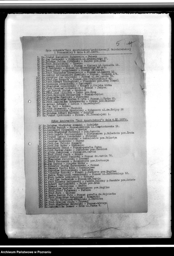 Obraz 9 z jednostki "Okólniki, spis członków"