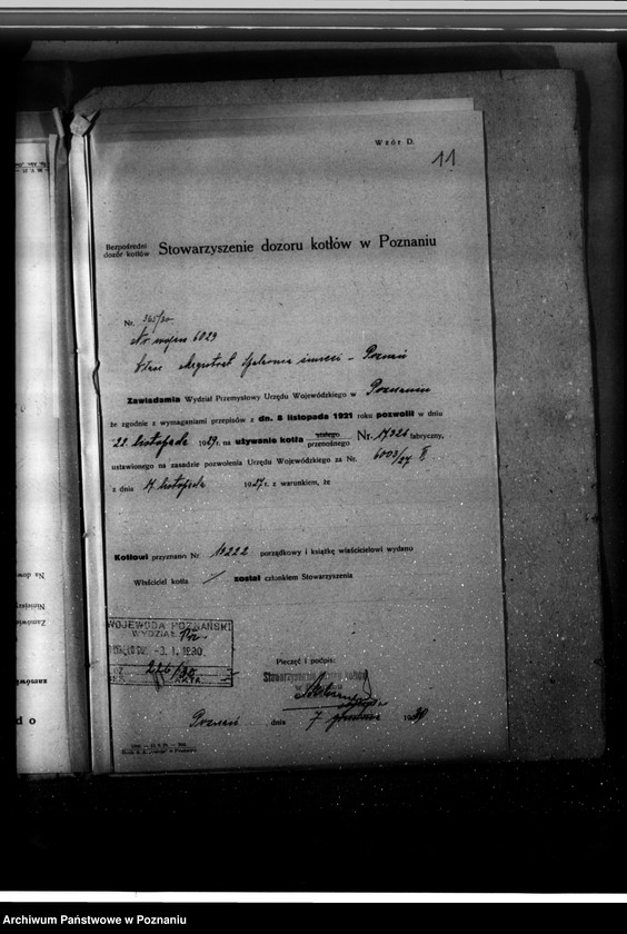 Obraz 20 z jednostki "Spalarnia śmieci własność Magistrat miasta Poznania nr woj. kotła 6029"