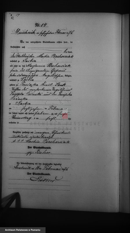 Obraz 16 z jednostki "Księga zgonów"