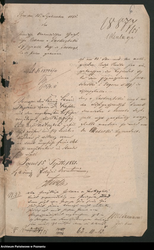 Obraz 10 z jednostki "A. betr. Johann von Jastrzębski, Geistlicher"