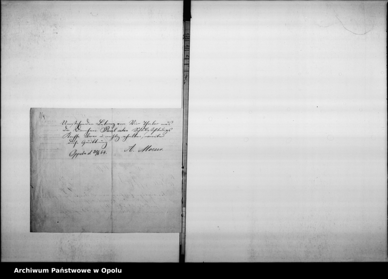 Obraz 15 z jednostki "Acta des Magistrats zu Oppeln betreffend die Revision und Dechargirung der Domherr Franz Paulschen Schulstiftungs-Rechnung pro 1869"