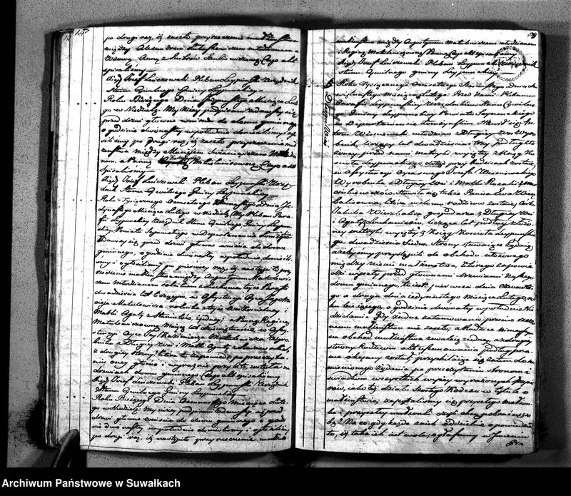 Obraz 10 z jednostki "Księga Aktów Cywilnych Stanu Małżeńskiego Gminy Leypuńskiej Od 1 Stycznia 1816 Ru"
