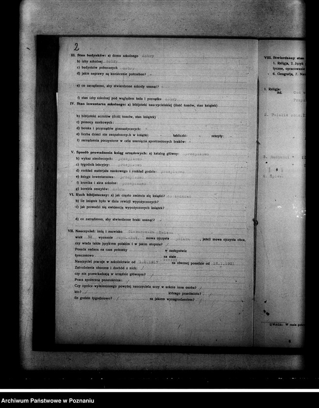 Obraz 6 z jednostki "Szkoła Powszechna Głuchowo [Kościan]"