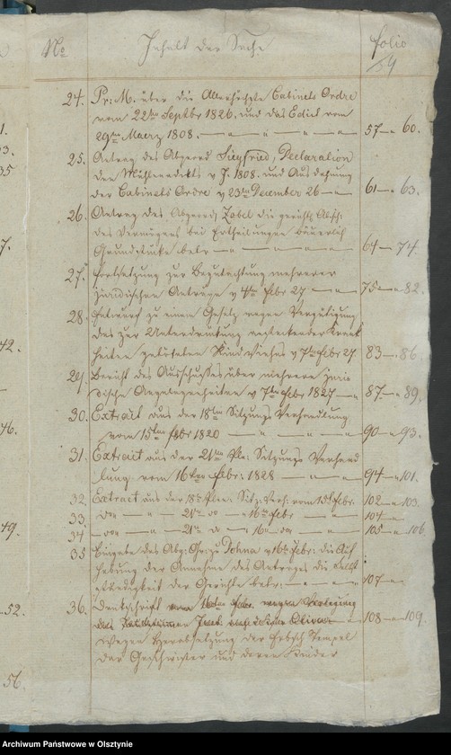 image.from.unit.number "Acta Specialia des 2t [ten] Lantages der Provinzial Stände des Königreich Preußen. Die Begutachtung des Ausschußes über mehrere in Antrag gebrachten juridischen Gegenstände, u [und] Gesezzes Entwürfe. Der Beschluß des Lnatges u [und] die hierüber gefertigte Denkschrift"