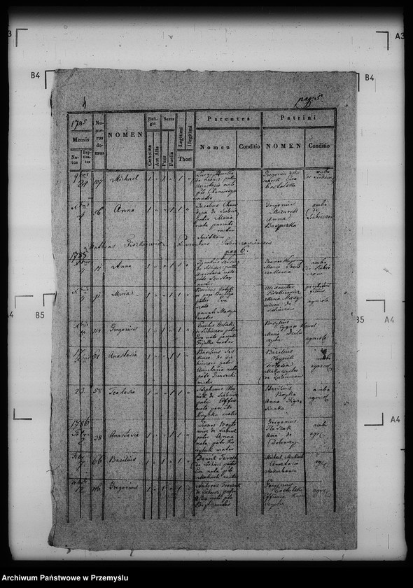 Obraz 8 z jednostki "[Kopie ksiąg metrykalnych parafii Siebieczów z filią Leszczaków (dekanat Bełz)]"