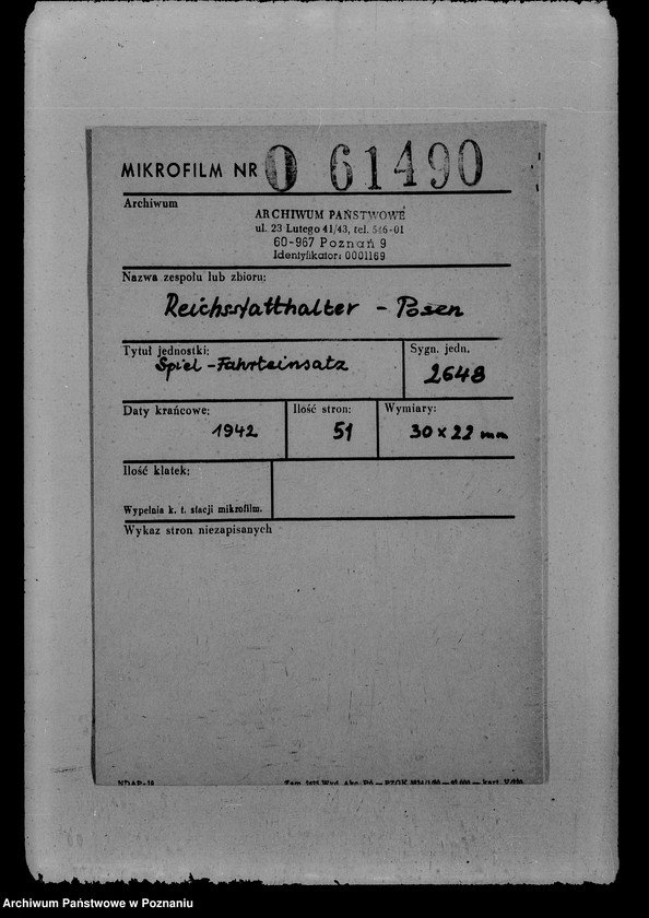 Obraz 2 z jednostki "Spiel- Fahrteinsatz"