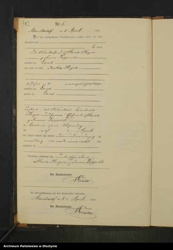 image.from.unit.number "Sterbe-Neben-Register Nr 1 - 33"