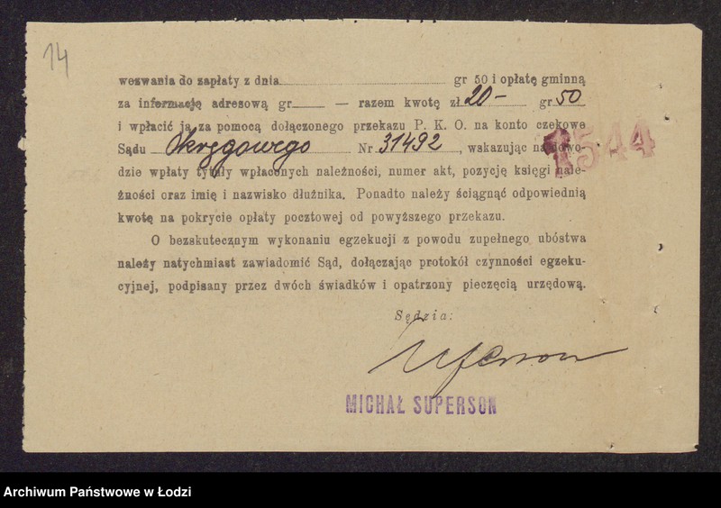 Obraz 16 z jednostki "Izaak Berger- przędzalnia zarobkowa"