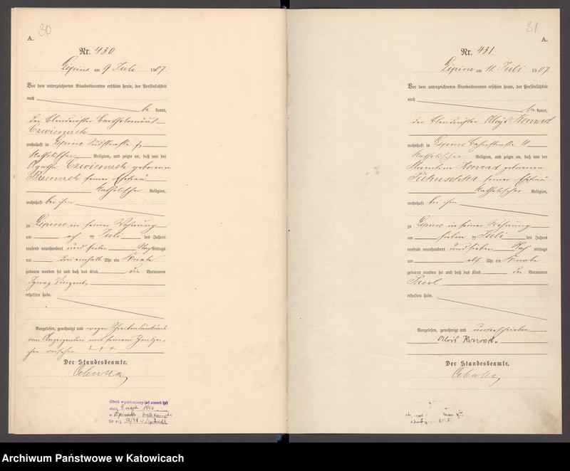 image.from.unit.number "Księga urodzeń T. II nr 401-788"