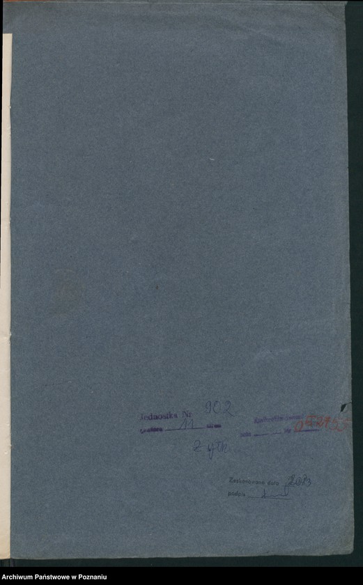 Obraz 16 z jednostki "A. betr. von Magdzinski"